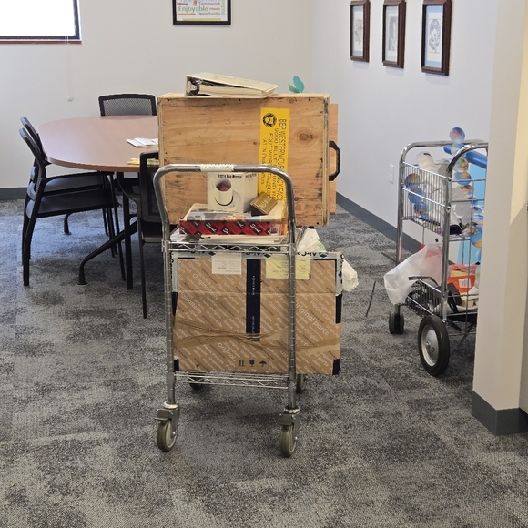 Nike Air Force 1 Low White Grey Black Mns Sz 8 'Under Construction' #BQ4421-100 - Picture 3 of 8